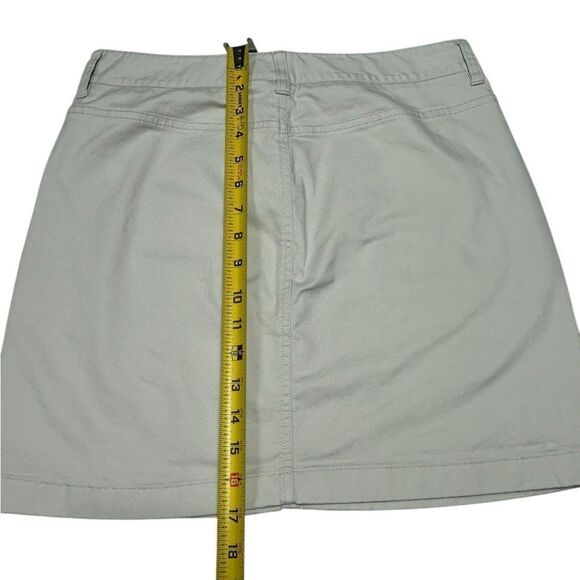 Vineyard Vines Khaki Cotton Mini Skirt with Pockets Size 6 Casual - Picture 7 of 8